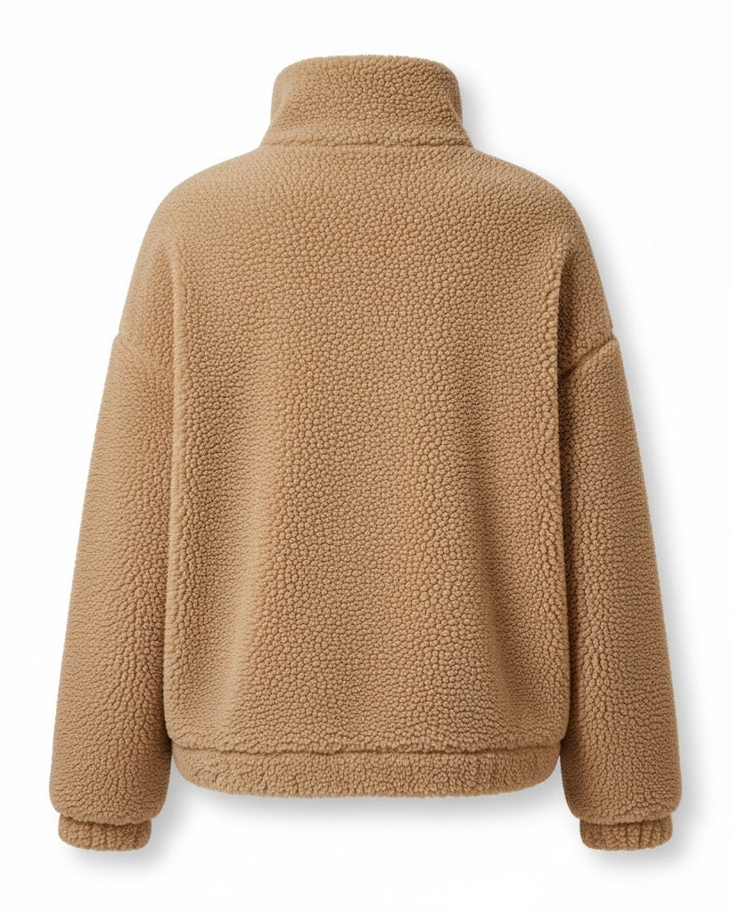 Oversized Sherpa Jacket for Women