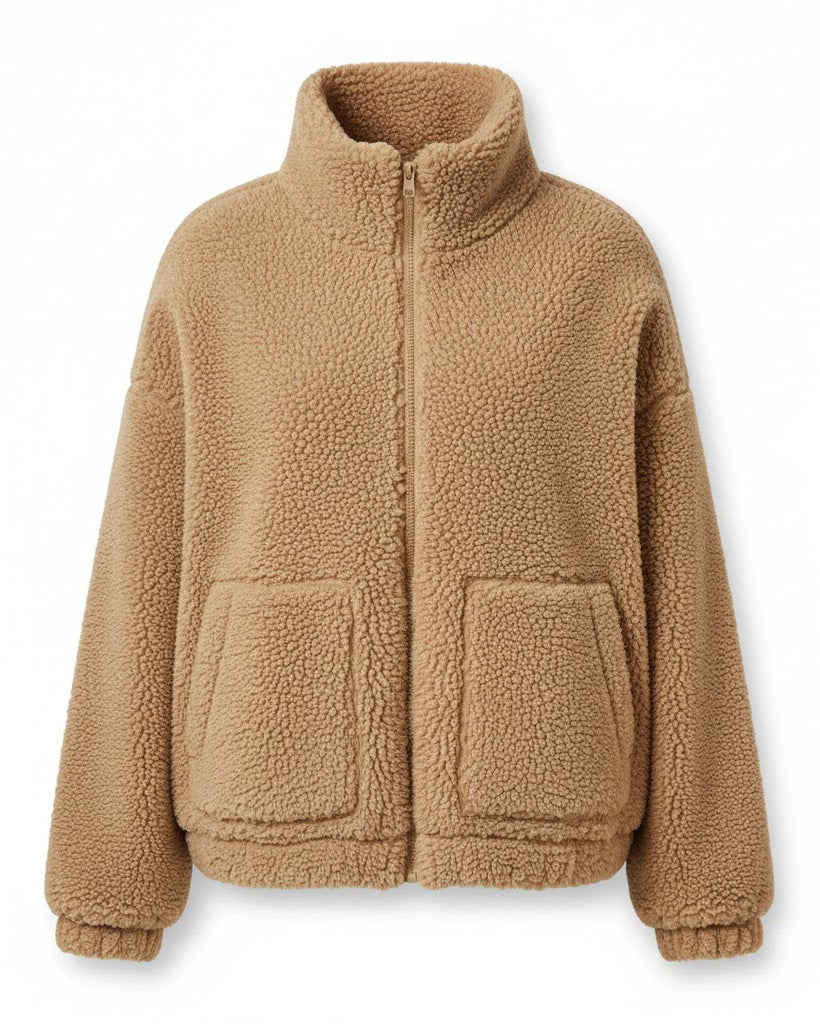 Oversized Sherpa Jacket for Women