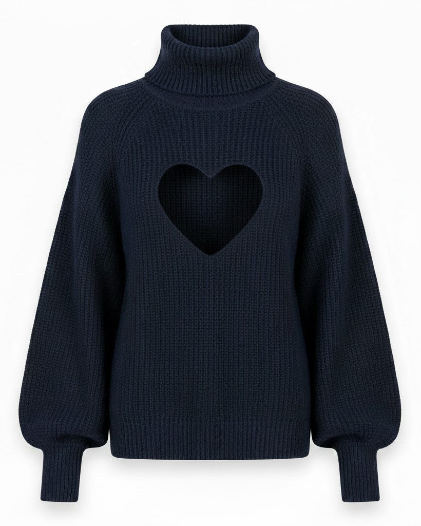 Winter Turtleneck Sweater for Women